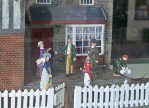 One of the most specialized shops at Huntington Beach's Old World, Toy Troops sells hand-painted miniature figures.